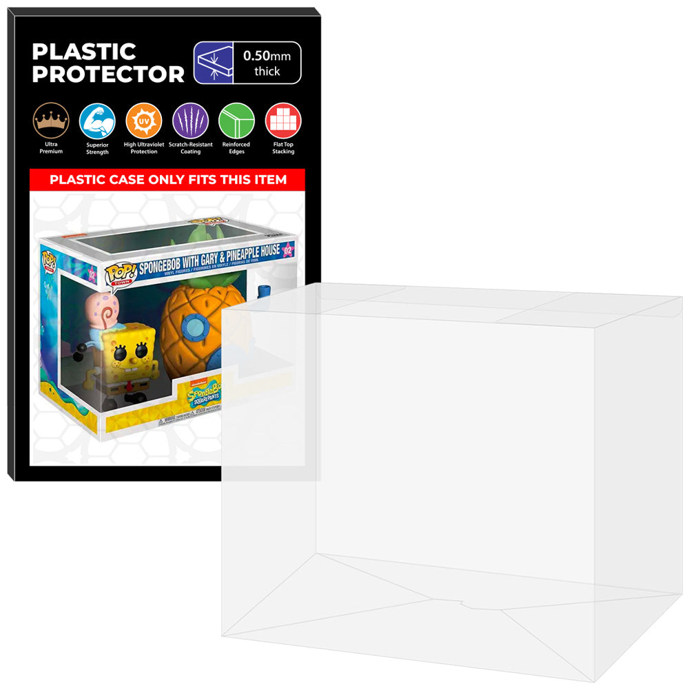 Pop Protector for Spongebob with Gary & Pineapple House #02 Funko Pop Town