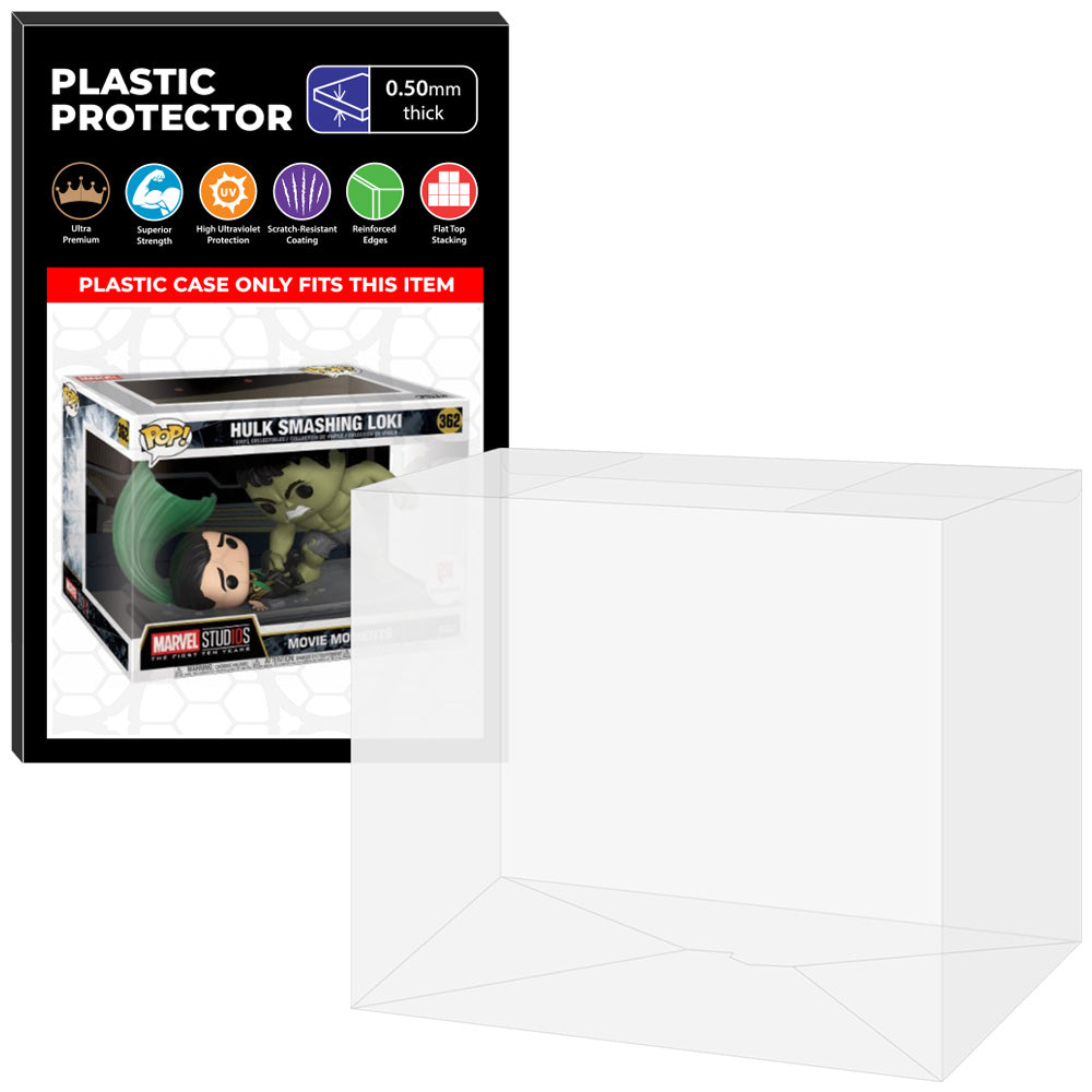 Pop Protector for Hulk Smashing Loki #362 Funko Pop Movie Moments