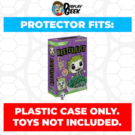 Pop Protector for Beetlejuice FunkO's Cereal Box