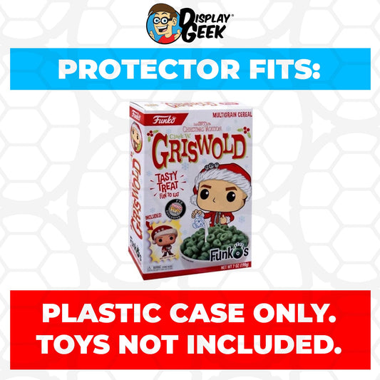 Pop Protector for Christmas Vacation Clark Griswold FunkO's Cereal Box