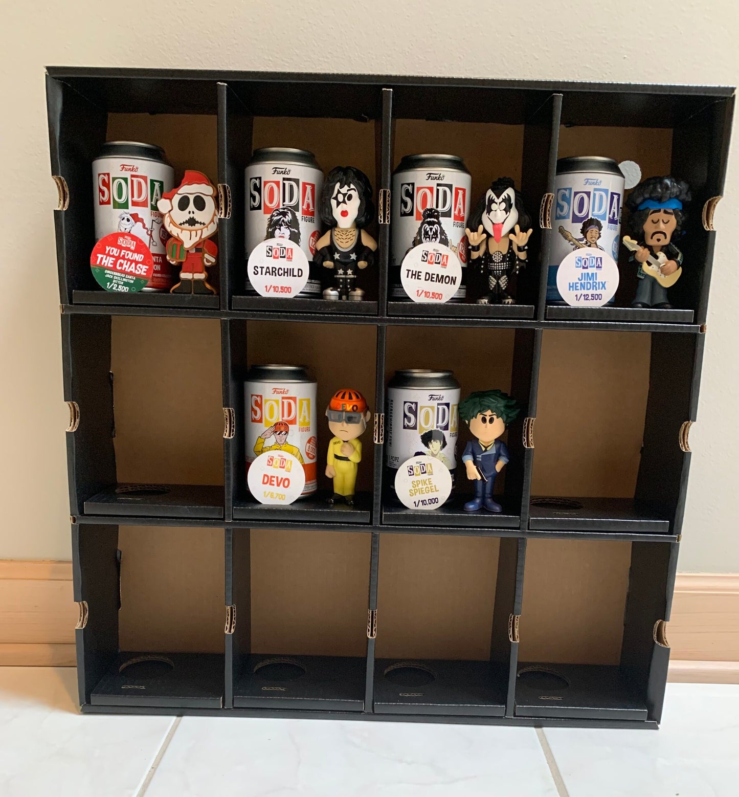 SODA Matte Black MK Kubbie Funko Soda Display Case (FREE Shipping)