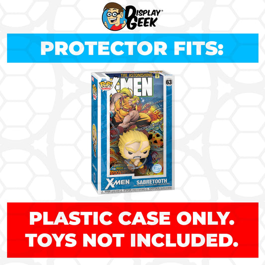 Pop Protector for Sabretooth Astonishing X-Men #63 Funko Pop Comic Covers