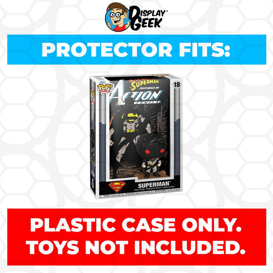 Pop Protector for Superman Action Comics Shadowed #18 Funko Pop Comic Covers