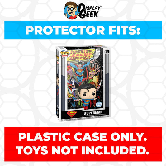 Pop Protector for Superman Justice League of America #217 Funko Pop Comic Covers