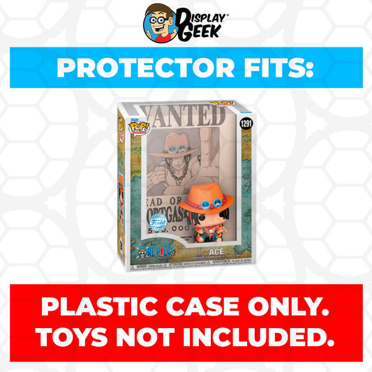 Pop Protector for One Piece Ace #1291 Funko Pop Covers