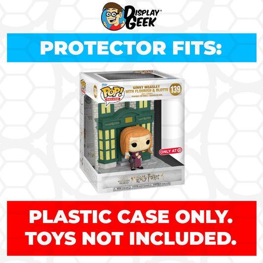 Pop Protector for Ginny Weasley with Flourish & Blotts #139 Funko Pop Deluxe