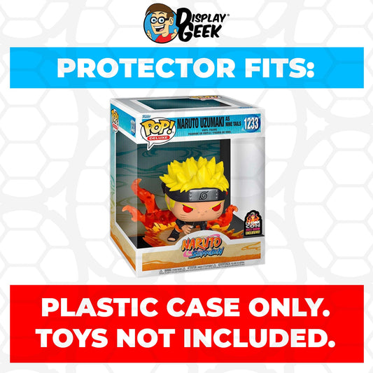 Pop Protector for Naruto Uzumaki as Nine Tails LACC #1233 Funko Pop Deluxe