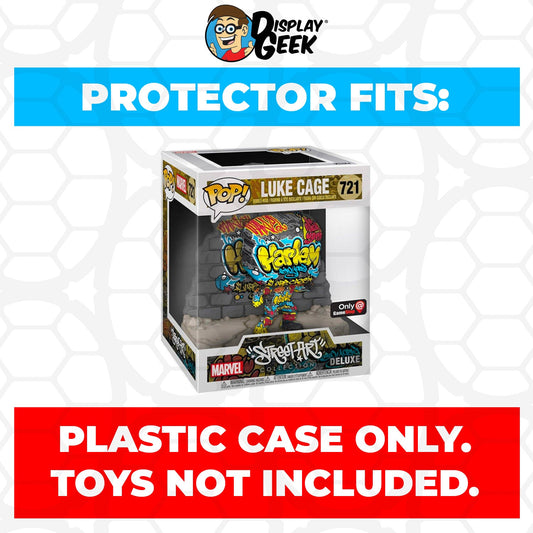 Pop Protector for Street Art Luke Cage #721 Funko Pop Deluxe