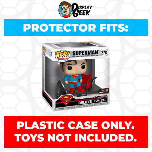 Pop Protector for Superman Jim Lee #278 Funko Pop Deluxe