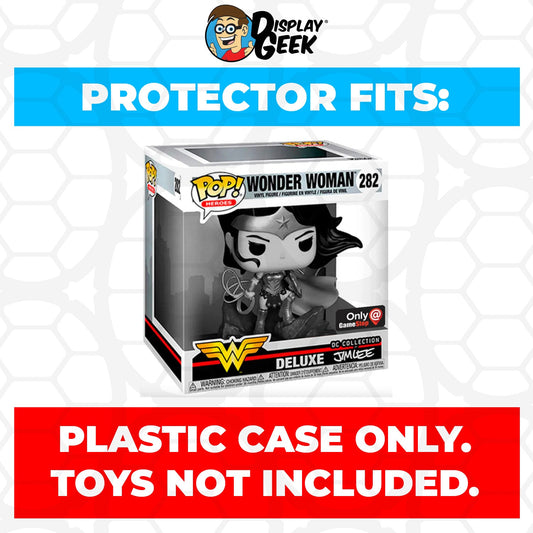 Pop Protector for Wonder Woman Jim Lee Black & White #282 Funko Pop Deluxe