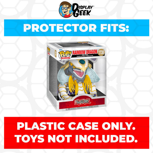 Pop Protector for Yu-Gi-Oh! Rainbow Dragon #1738 Funko Pop Deluxe