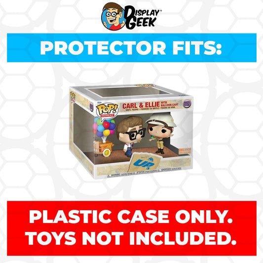 Pop Protector for Carl & Ellie with Balloon Cart #1152 Funko Pop Moment