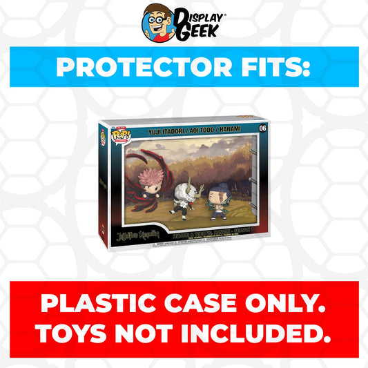 Pop Protector for Yuji Itadori & Aoi Todo vs Hanami #06 Funko Pop Moment Deluxe