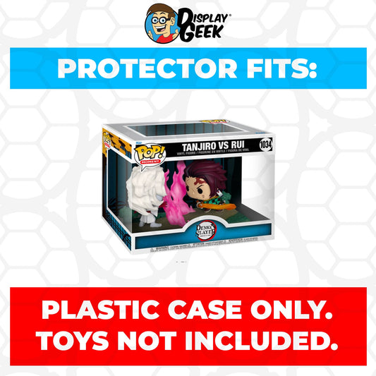 Pop Protector for Demon Slayer Tanjiro vs Rui #1034 Funko Pop Moment