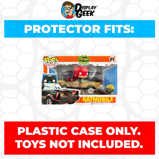 Pop Protector for Batmobile Gold SDCC #01 Funko Pop Rides