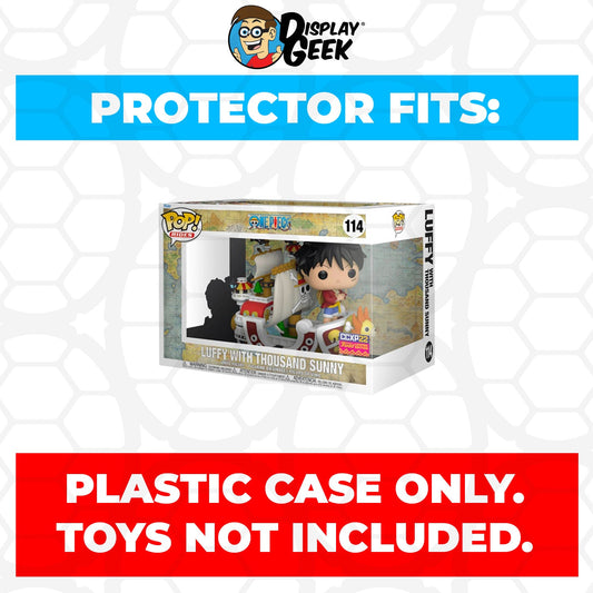 Pop Protector for One Piece Luffy with Thousand Sunny CCXP #114 Funko Pop Rides