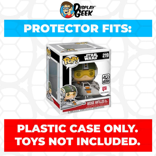 Pop Protector for Wedge Antilles with Snow Speeder #219 Funko Pop Rides