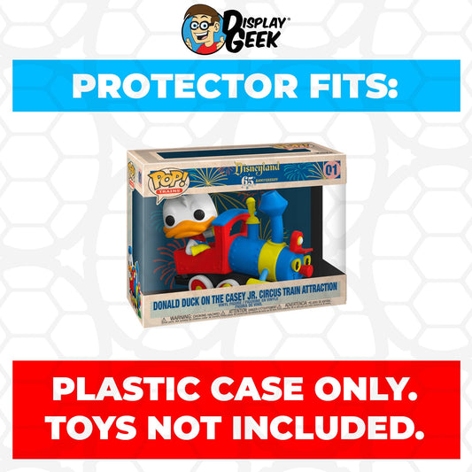 Pop Protector for Donald Duck on the Casey Jr. Circus Train Funko Pop Trains