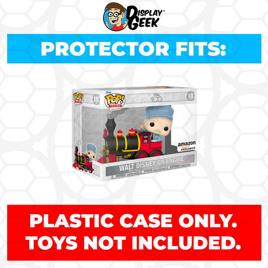 Pop Protector for Walt Disney on Engine #18 Funko Pop Trains