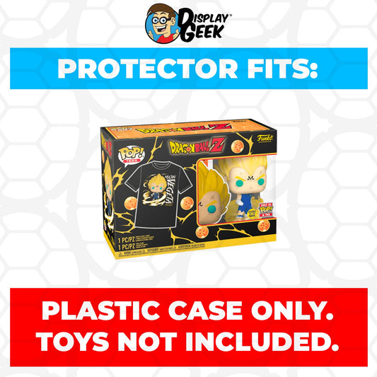Pop Protector for Pop & Tee Majin Vegeta Glow #862 Funko Box