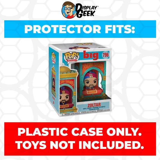 Pop Protector for 6 inch Zoltar #796 Super Size Funko Pop