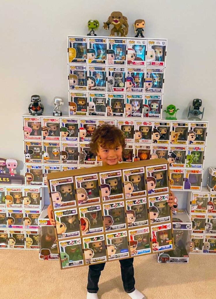 NAKED Economy Brown MK Kubbie Funko Pop Display Case (FREE Shipping)