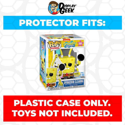 Pop Protector for Spongebob Cleaning SDCC #2001 Funko Pop Premium