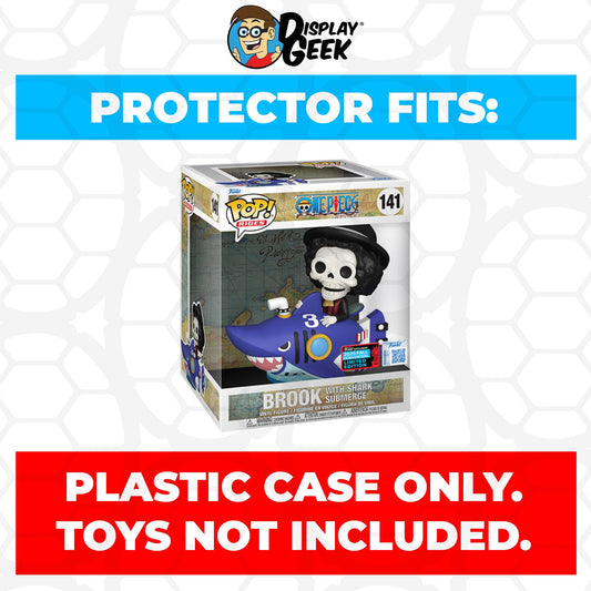 Pop Protector for Brook with Shark Submerge NYCC #141 Funko Pop Rides