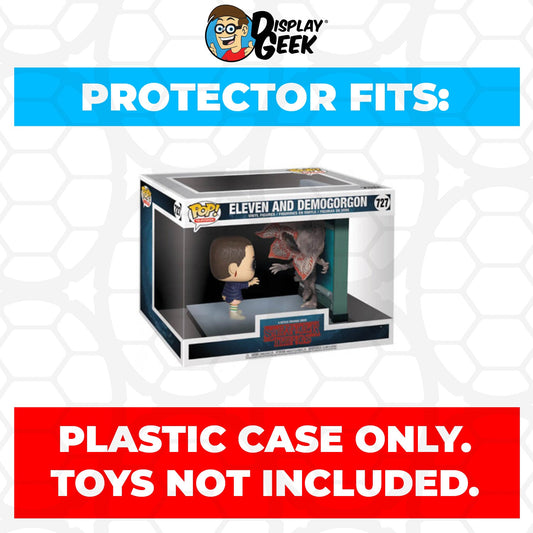 Pop Protector for Eleven & Demogorgon #727 Funko Pop TV Moments