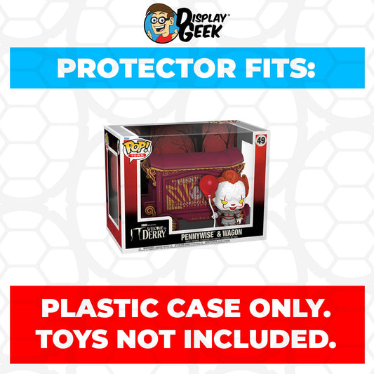 Pop Protector for Funko Pop Town Pennywise & Wagon #49