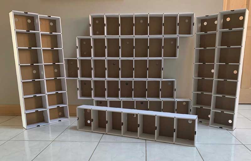 SLIM7 Matte White MK Kubbie Funko Pop Display Case (FREE Shipping)