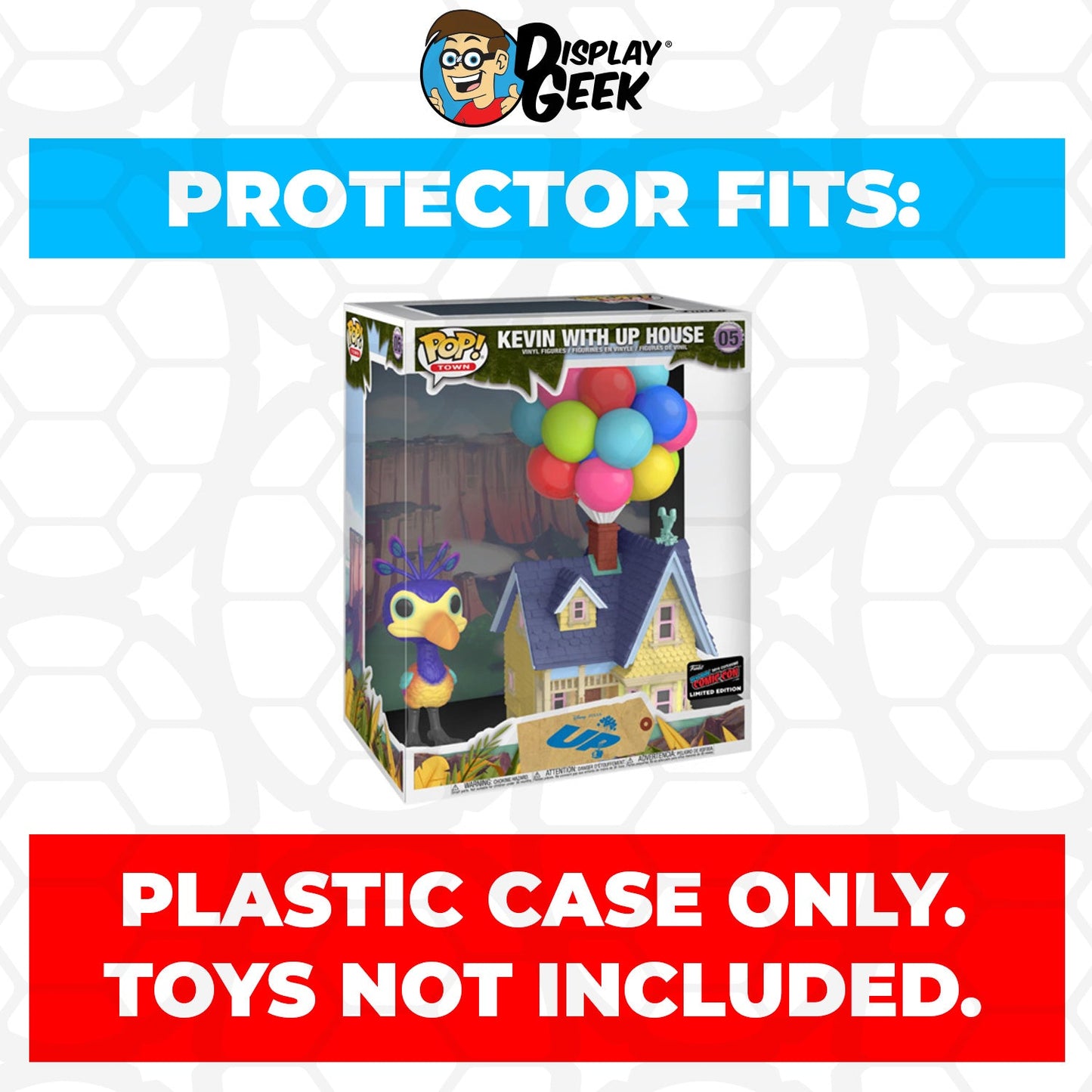 Pop Protector for Kevin with Up House NYCC #05 Funko Pop Town