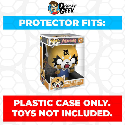 Pop Protector for 10 inch Aggretsuko Rage #24 Jumbo Funko Pop
