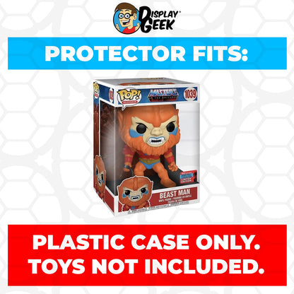 Pop Protector for 10 inch Beast Man NYCC #1039 Jumbo Funko Pop