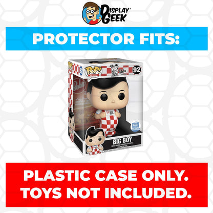 Pop Protector for 10 inch Big Boy #92 Jumbo Funko Pop