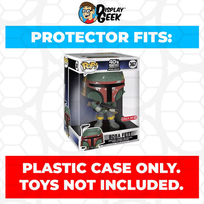 Pop Protector for 10 inch Boba Fett #367 Jumbo Funko Pop