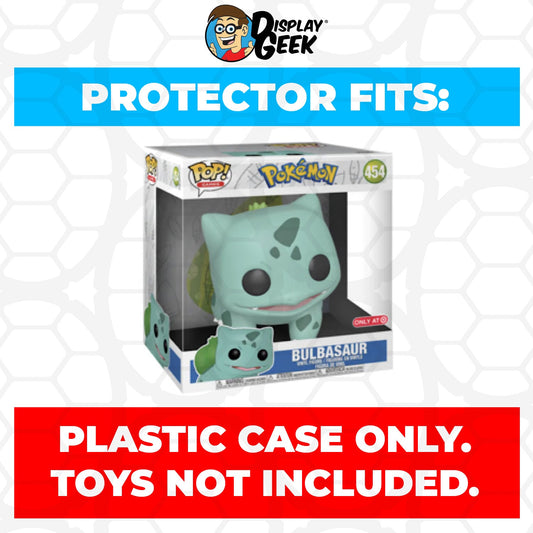 Pop Protector for 10 inch Bulbasaur #454 Jumbo Funko Pop