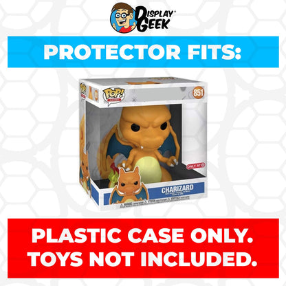 Pop Protector for 10 inch Charizard #851 Jumbo Funko Pop