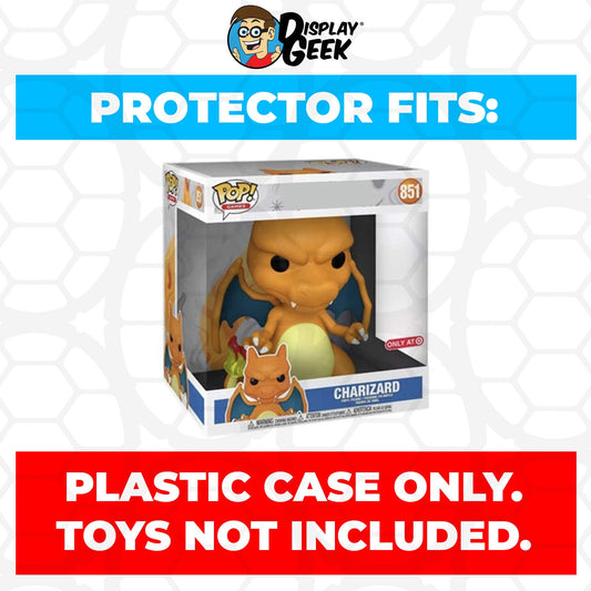 Pop Protector for 10 inch Charizard #851 Jumbo Funko Pop