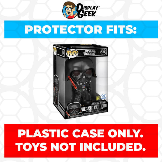 Pop Protector for 10 inch Darth Vader Lights & Sound #574 Jumbo Funko Pop