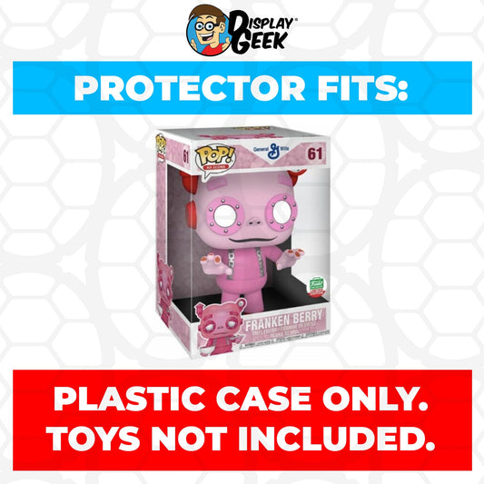Pop Protector for 10 inch Franken Berry #61 Jumbo Funko Pop