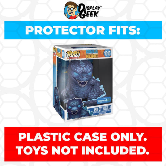 Pop Protector for 10 inch Godzilla Neon City Lights #1015 Jumbo Funko Pop