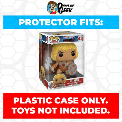 Pop Protector for 10 inch He-Man Battle Armor #43 Jumbo Funko Pop