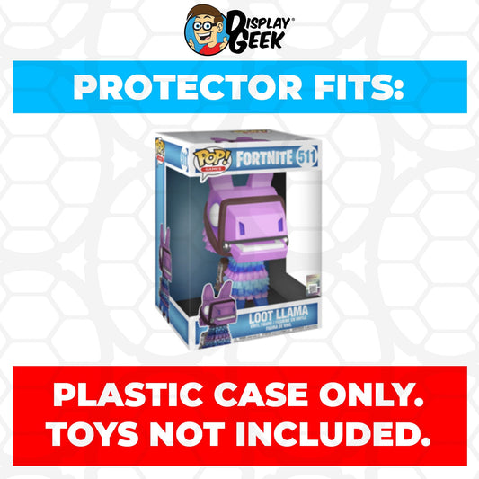Pop Protector for 10 inch Loot Llama #511 Jumbo Funko Pop