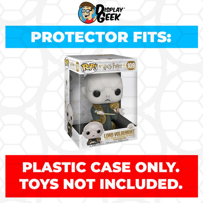 Pop Protector for 10 inch Lord Voldemort #109 Jumbo Funko Pop