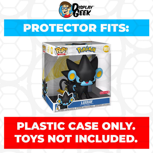 Pop Protector for 10 inch Luxray #959 Jumbo Funko Pop