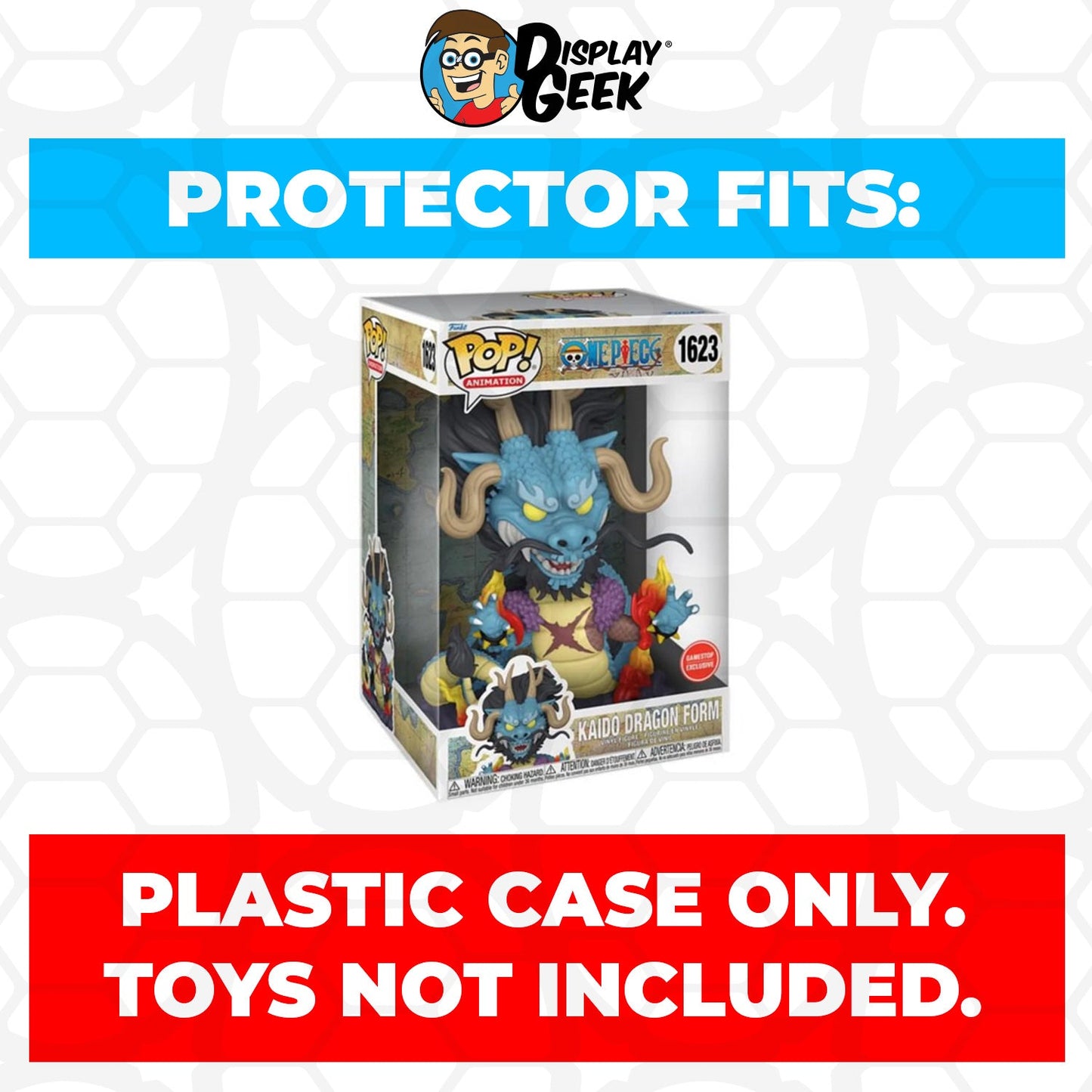 Pop Protector for 10 inch St Jaygarcia Saturn #2207 Jumbo Funko Pop