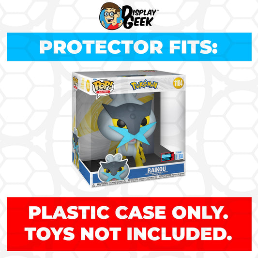 Pop Protector for 10 inch Raikou NYCC #1104 Jumbo Funko Pop