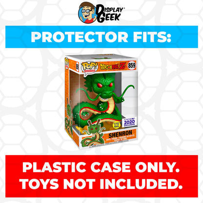 Pop Protector for 10 inch Shenron Glow in the Dark Metallic #859 Jumbo Funko Pop