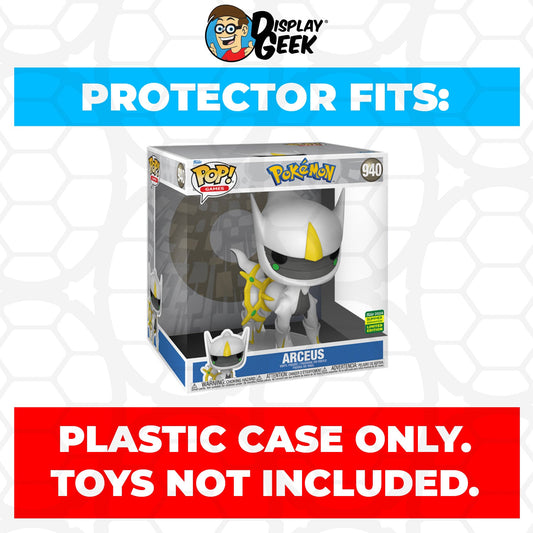 Pop Protector for 10 inch Arceus SDCC #940 Jumbo Funko Pop